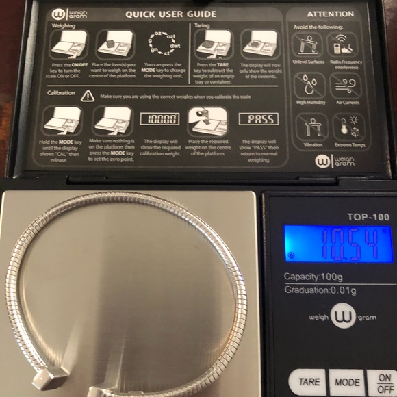 T Cuff Link Bracelet - Picture 10 of 11